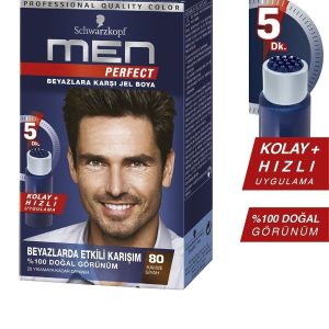 رنگ مو اورجینال برند Schwarzkopf مدل Perfect Saç Boyası 80 کد 327220364