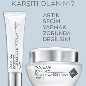 کرم صورت اورجینال برند Avon مدل Sensitive Hassas Ciltlere Özel Paket کد 362367982