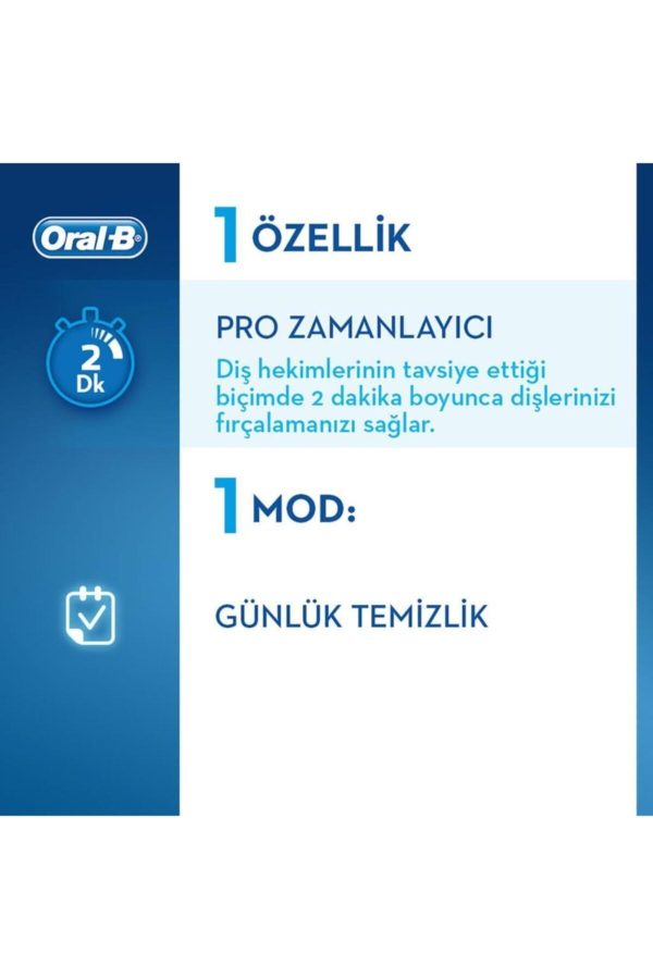 مسواک برقی اورجینال برند Oral b مدل D700 + D100 کد 55695216 - Image 3