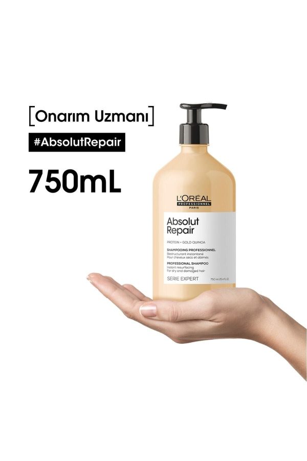 ست مراقبت از مو اورجینال برند L oreal professionnel مدل Onarıcı Süper Saç Bakım Seti کد 365292891 - Image 5