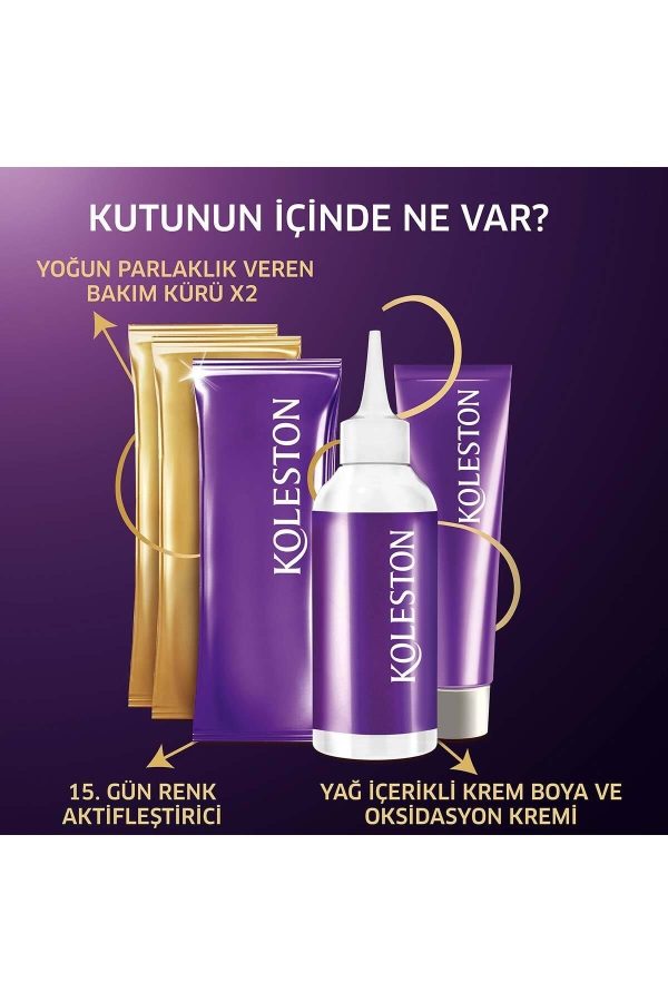 رنگ مو اورجینال برند Wella مدل Koleston Kit Saç Boyası کد 72229648 - Image 7