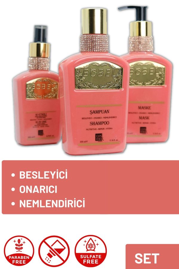 ست مراقبت از مو اورجینال برند Bobel کد 464859870