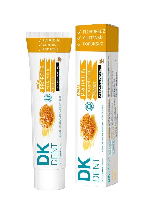 خمیر دندان اورجینال برند Dermokil مدل Natural Propolis Toothpaste 75 ml کد 398442