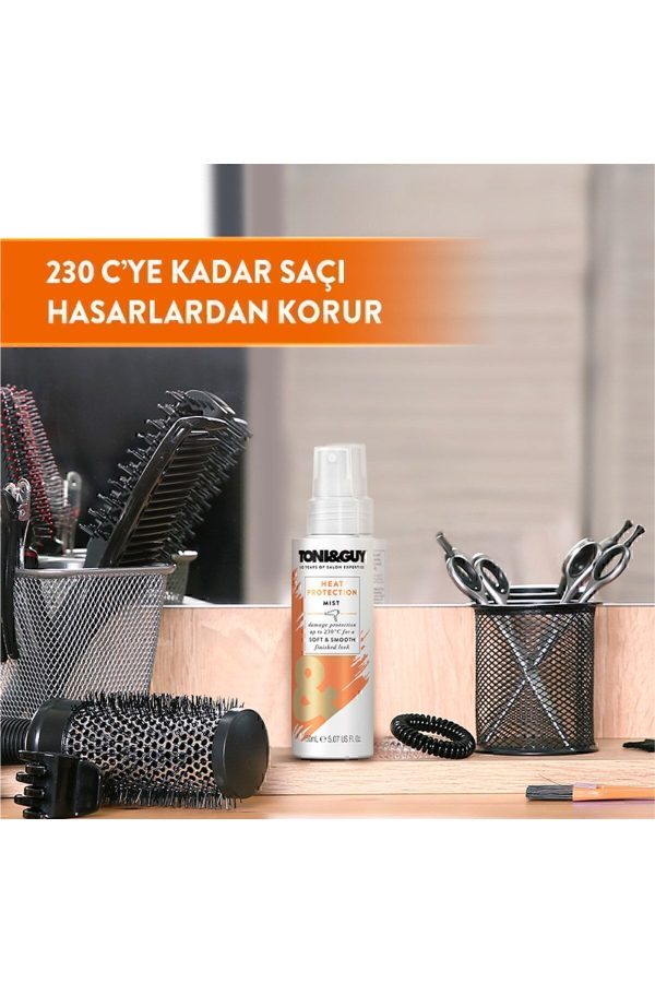 اسپری مو اورجینال برند Toni guy مدل Heat Protection Spray 150 ml کد 98647772 - Image 4