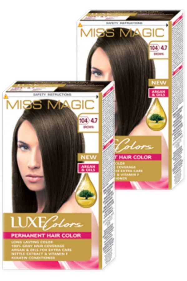 رنگ مو اورجینال برند Miss magic مدل 4,7 Set Boya 2'li Set کد 337387298
