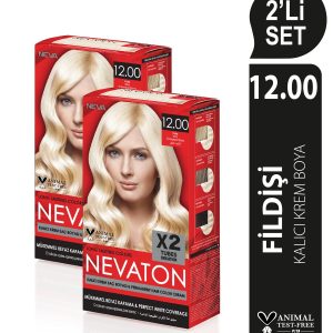 رنگ مو اورجینال برند Nevaton مدل Nevaton 2'Lİ SET 1200 FİLDİŞİ کد 819000177 2 1 org zoom 2207