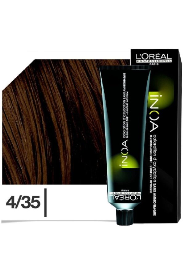 رنگ مو اورجینال برند Inoa مدل INOA Glycerin Hair Dye 435 کد 774382211 - Image 3