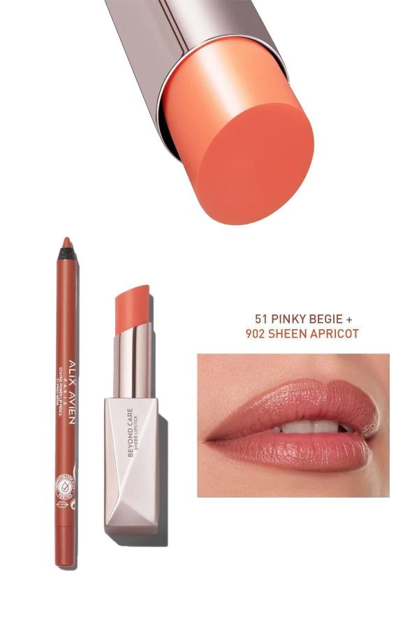 رژ لب اورجینال برند Alix avien مدل Beyond Care Sheer Lipstick 902 کد 877190963 - Image 3