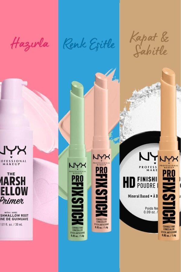 کانسیلر اورجینال برند Nyx professional makeup مدل Pro Fix Stick Renk Eşitleyici کد 800529107 - Image 8