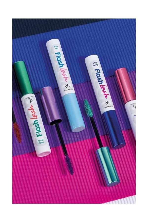 ریمل اورجینال برند Golden rose مدل Flash Lash Colered Mascara کد 801121515 - Image 5