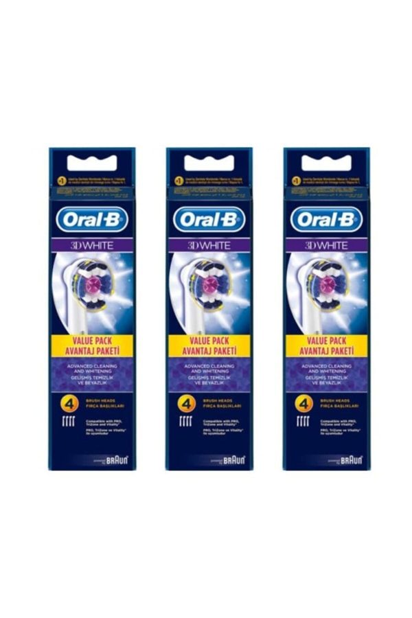 سری یدک مسواک برقی اورجینال برند Oral b مدل 3d White کد 39925473