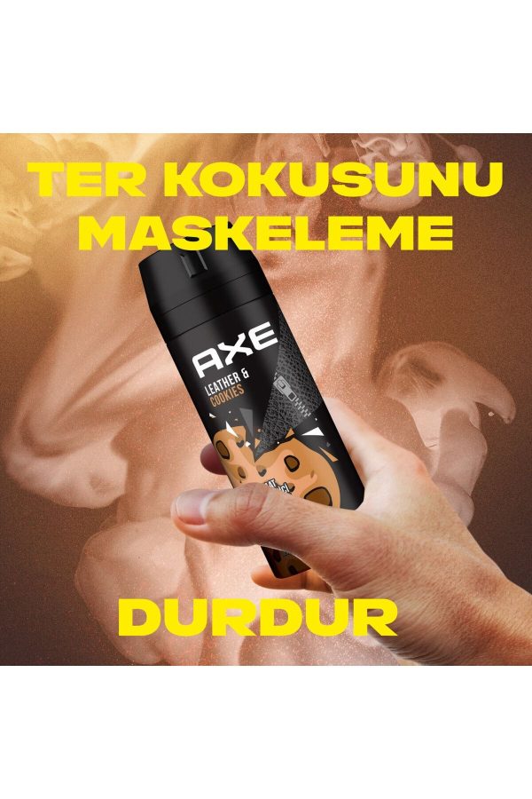 دئودورانت اورجینال برند Axe مدل Leather & Cookies 150 Ml کد 737051648 - Image 2