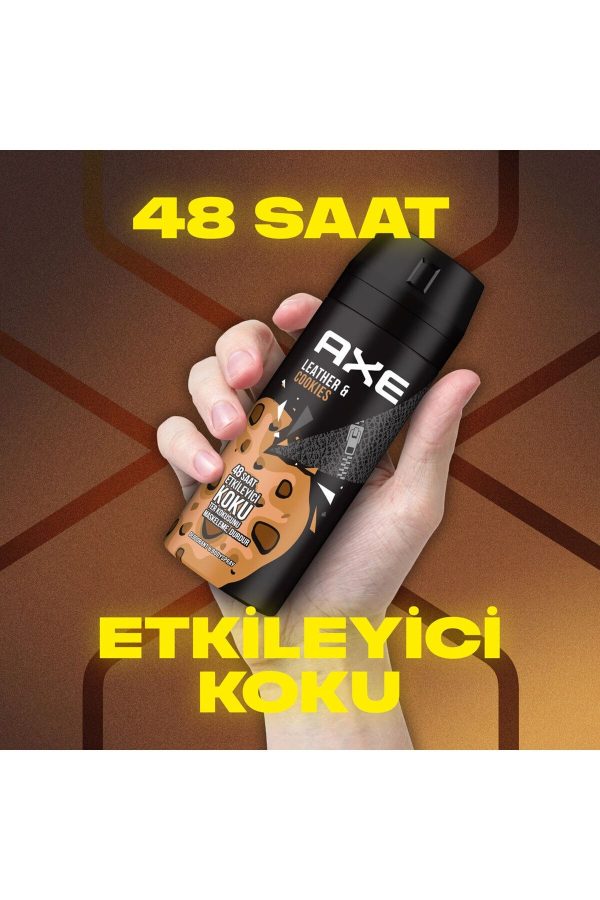 دئودورانت اورجینال برند Axe مدل Leather & Cookies 150 Ml کد 737051648 - Image 3