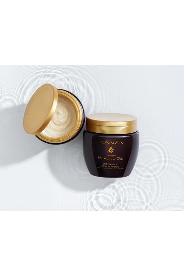 ماسک مو اورجینال برند L anza مدل Keratin Healing Intensif Hair Mask کد 749558738 - Image 5