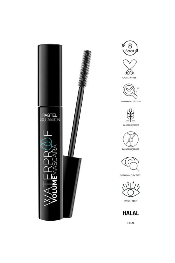 ریمل اورجینال برند Pastel مدل Waterproof Volume Black Mascara کد 6463980 - Image 4