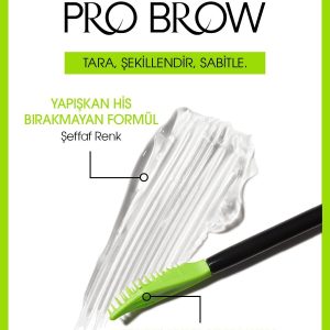 ریمل ابرو اورجینال برند Mac مدل PRO LOCKED BROW GEL کد 833962913