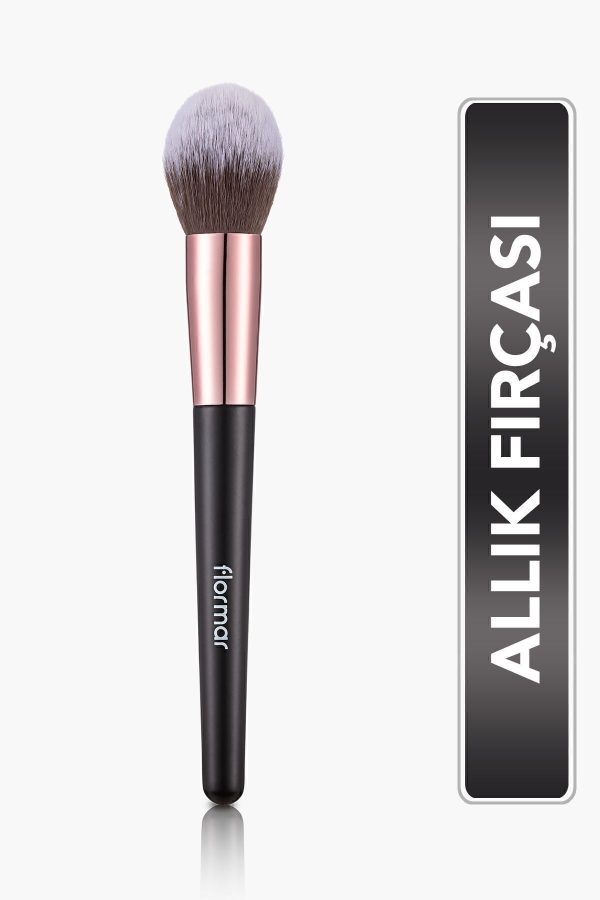برس اورجینال برند Flormar مدل Yuvarlak Uçlu Silindir Allık Fırçası کد 6646584