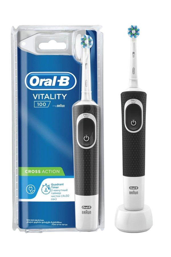 مسواک برقی اورجینال برند Oral مدل D100 Vitality Cross Action کد 849730820