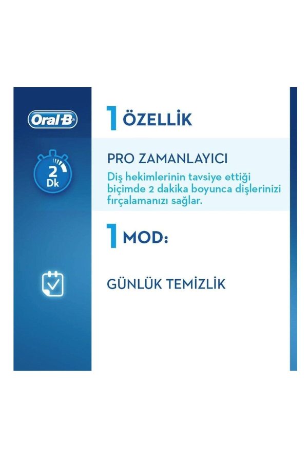 مسواک برقی اورجینال برند Oral مدل D100 Vitality Cross Action کد 849730820 - Image 5