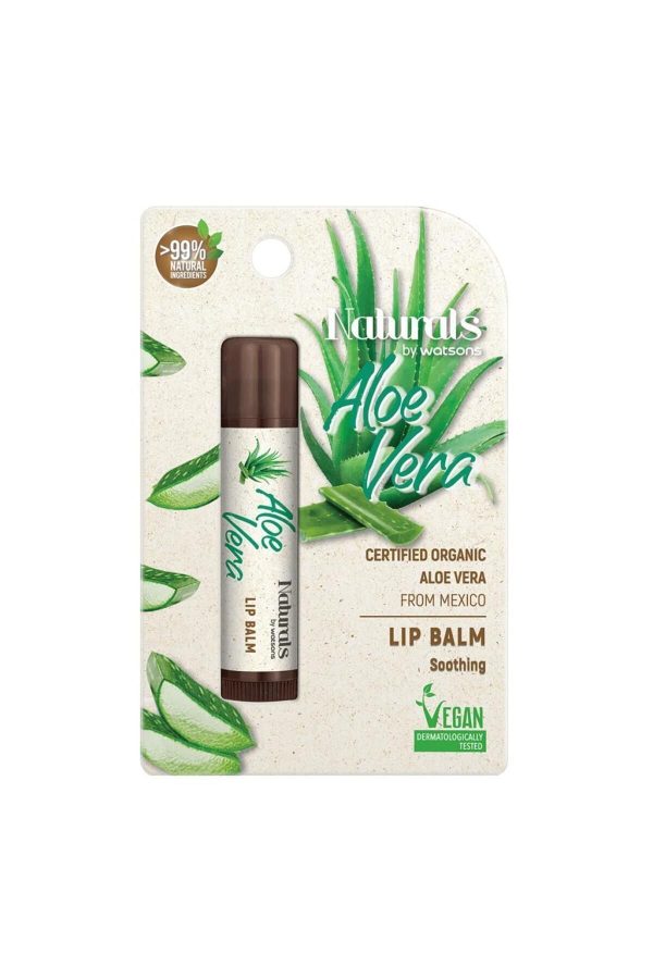 برق لب اورجینال برند Naturals by watsons مدل Lip Balm Aloevera 45 gr کد 177371153