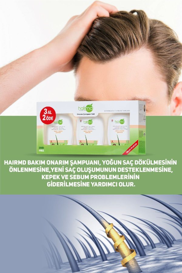 شامپو اورجینال برند Hair md کد 129277328 - Image 5