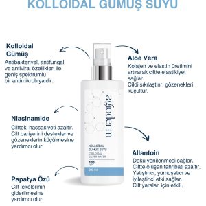 ست مراقبت از پوست اورجینال برند Agioderm مدل 2L colloidal silver solution set کد 871066137
