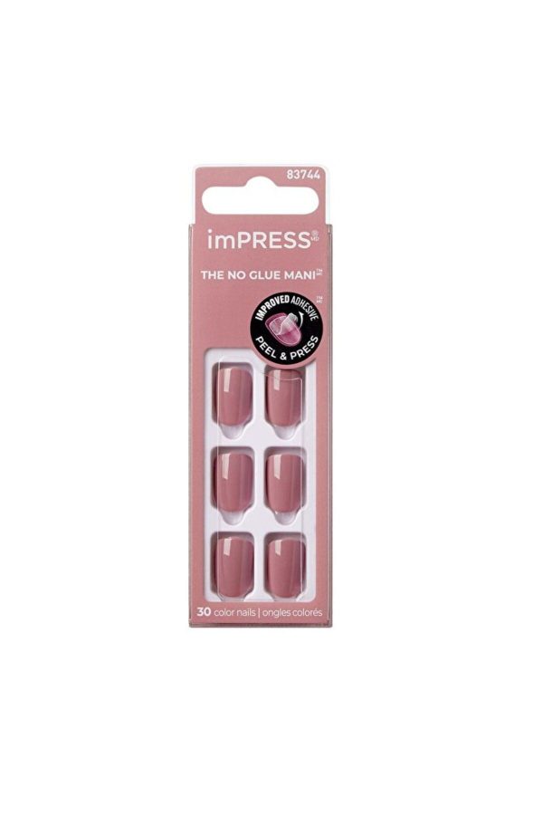 کیت آرایش اورجینال برند Impress مدل Kendinden Yapışkanlı Takma Tırnak Kısa کد 878148698