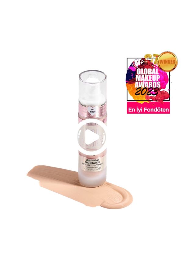 کرم فاندیشن اورجینال برند Revolution مدل Irl Filter Fondöten F3 کد 812604343 - Image 3