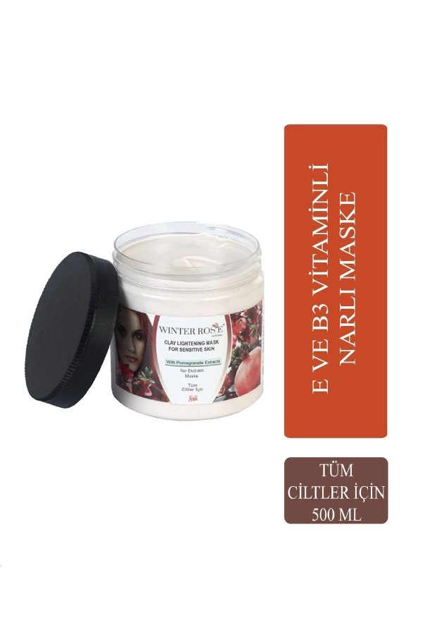 ماسک صورت اورجینال برند Winter rose مدل Pomegranate Clay Lightening Mask کد 77672931