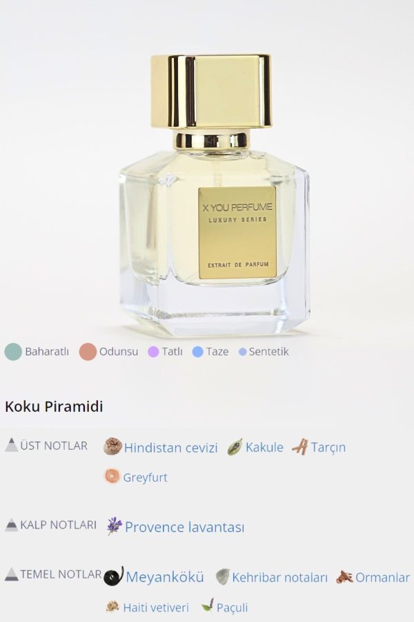ادکلن اورجینال برند X you perfume مدل Elixir 50ml Extrait Perfume L07 کد 858115931 - Image 2