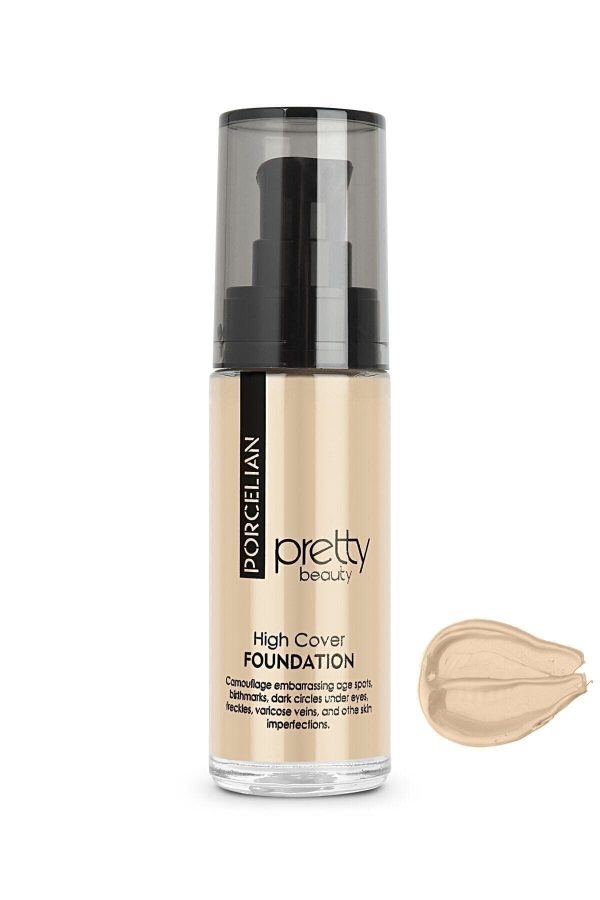 کرم فاندیشن اورجینال برند Pretty beauty کد 183291834