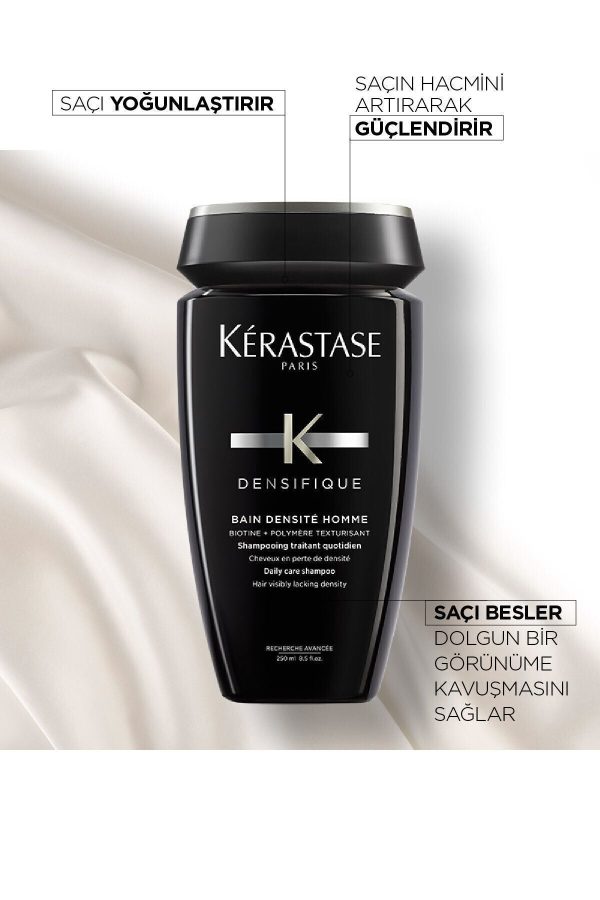 شامپو اورجینال برند Kerastase مدل Bain Densifique Homme کد 858981316 - Image 2
