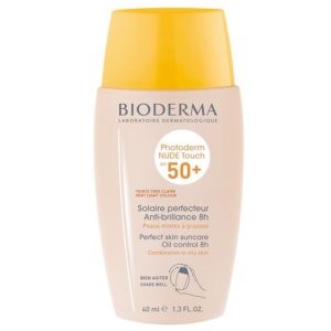 ضد آفتاب صورت اورجینال برند Bioderma مدل Nude Touch Spf 50+ Light کد 99549232
