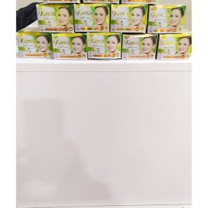 ست مراقبت از پوست اورجینال برند Kanza مدل 12 pack whitening cream کد 808368523