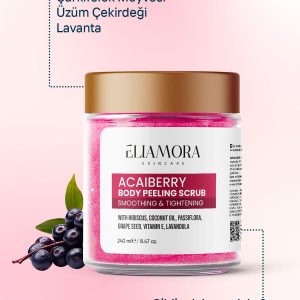 لایه بردار بدن اورجینال برند Eliamora مدل Besleyici Arındırıcı Nemlendirici Vücut Peelingi کد 805578216