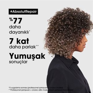 ماسک مو اورجینال برند L oreal professionnel مدل Serie Expert Maske Absolut Repair کد 859907592