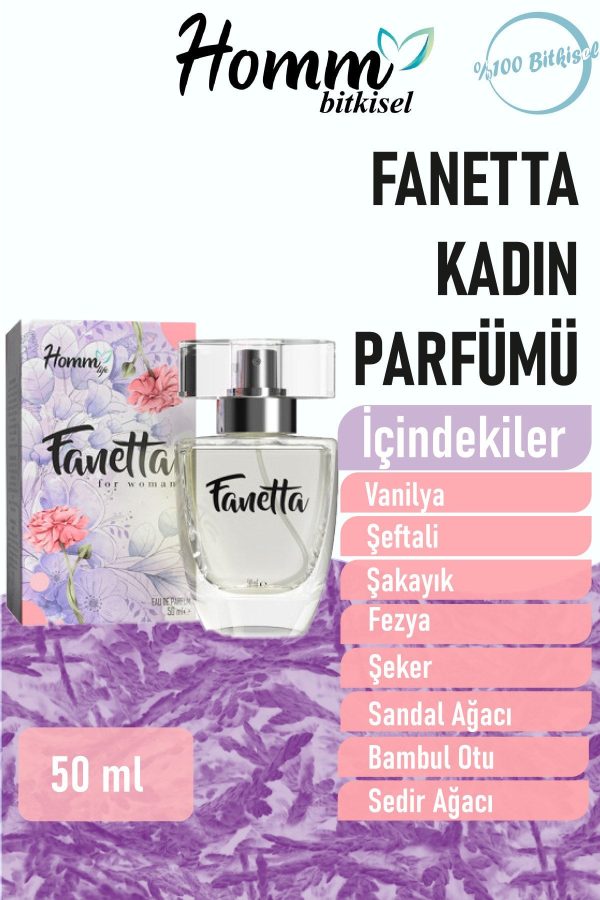 ادکلن اورجینال برند Homm bitkisel urunler مدل Fanetta 50 ml Edp کد 746526972