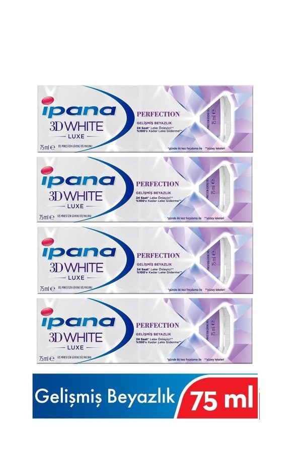 خمیر دندان اورجینال برند Ipana مدل 3d White Luxe Perfection کد 528590933
