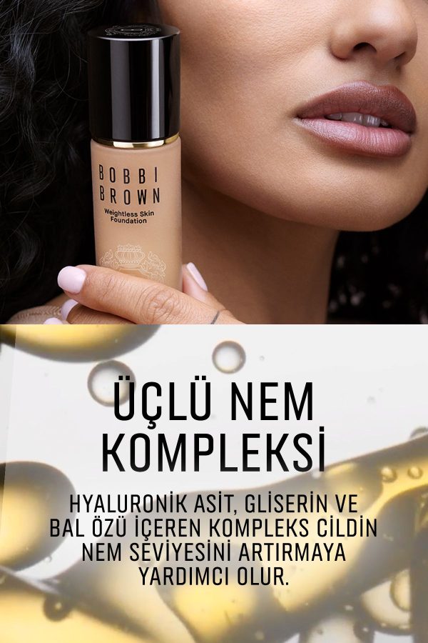 کرم فاندیشن اورجینال برند Bobbi brown مدل Mini Weightless Skin Fondöten SPF15 کد 863666804 - Image 5