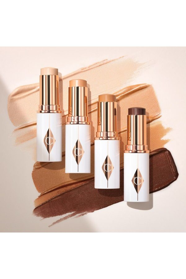 کرم فاندیشن اورجینال برند Charlotte tilbury مدل Unreal Skin Sheer Glow Tint کد 880880881 - Image 5