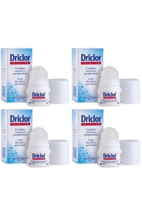 دئودورانت اورجینال برند Driclor مدل Anti-perspirant roll-on, 20 ml, 4-pack کد 43332875