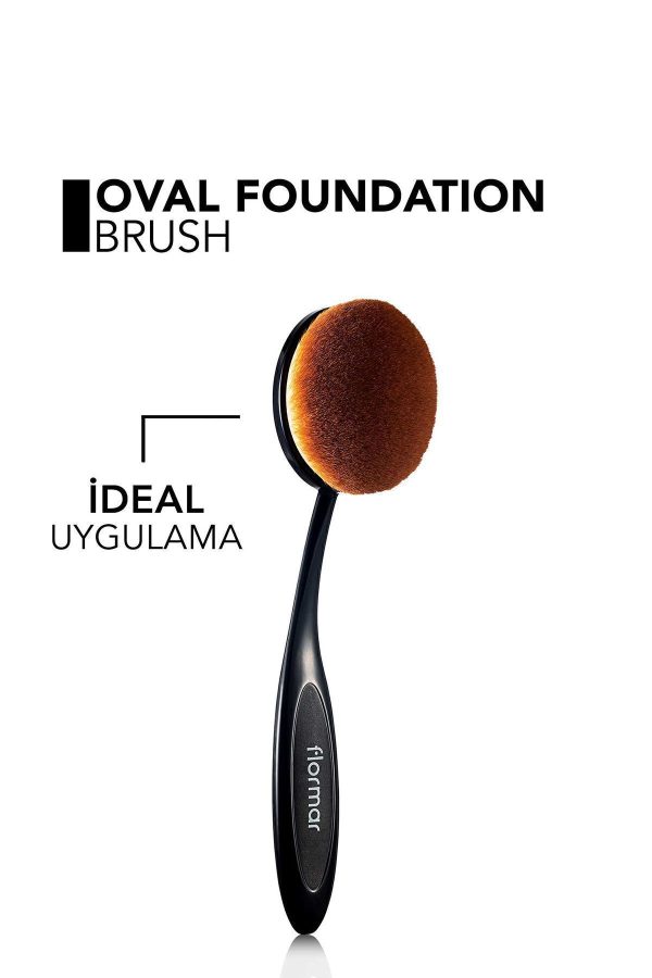 برس اورجینال برند Flormar مدل Tsrmx Eğimli Fondöten Fırçası کد 6646570 - Image 4