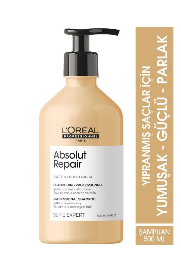 ست مراقبت از مو اورجینال برند L oreal professionnel مدل Absolut Repair Gold کد 376216139 - Image 2
