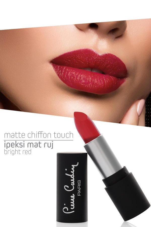 رژ لب اورجینال برند Pierre cardin مدل Matte Chiffon Touch Lipstick کد 350347449 - Image 2