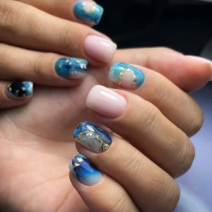 آرایشی اورجینال برند Eclat مدل Nail Sticker (Water Transfer) Smoke کد 665104164