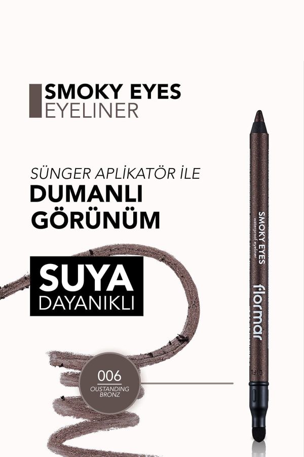 خط چشم اورجینال برند Flormar مدل Smokey Göz Kalemi کد 4380942 - Image 5