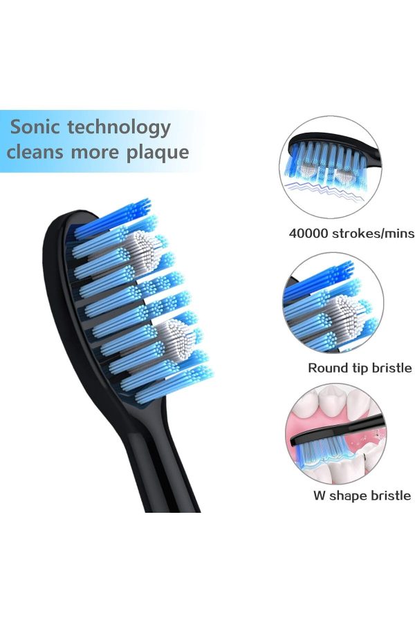 مسواک برقی اورجینال برند Lachen مدل Sonik diş fırçası ikili paket کد 794540152 - Image 3