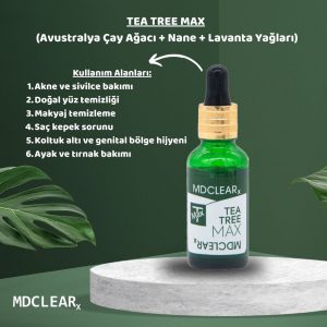 سرم پوست اورجینال برند Mdclearx مدل TEA TREE MAX کد 837278518