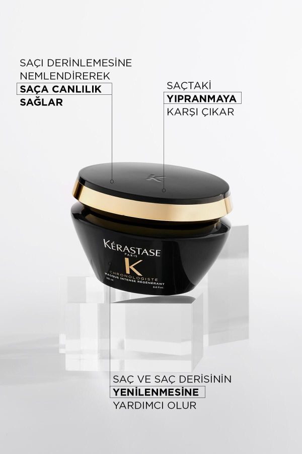 ماسک مو اورجینال برند Kerastase مدل Chronologiste Masque Intense Régénérant کد 761734518 - Image 4