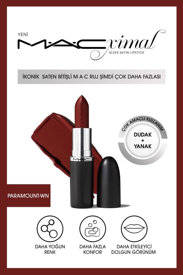 رژ لب اورجینال برند Mac مدل Paramount کد 873816643